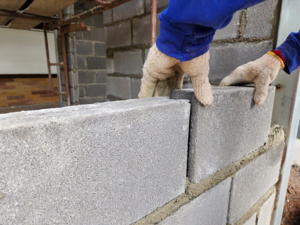 Block Wall Repair in Easton