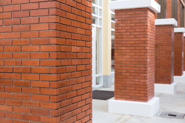 Brick Column Repair in Easton