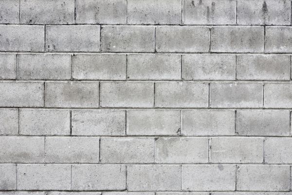 Cinder Block Wall Installation in Easton