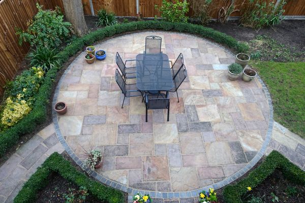 Stone Patio Repair in Easton