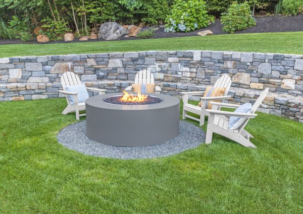 Stone Wall Installation in Easton
