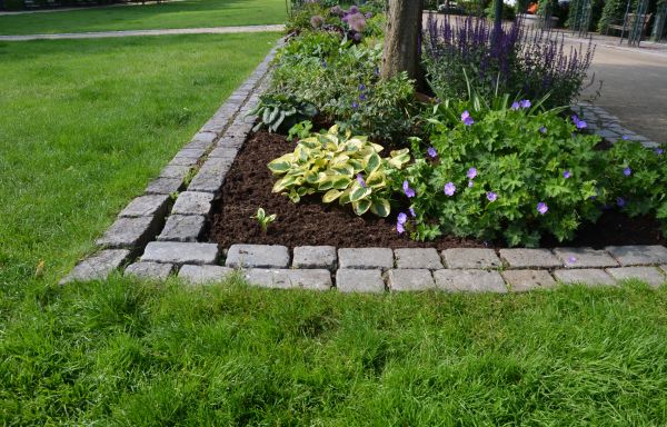 Stone Edging Installation in Easton