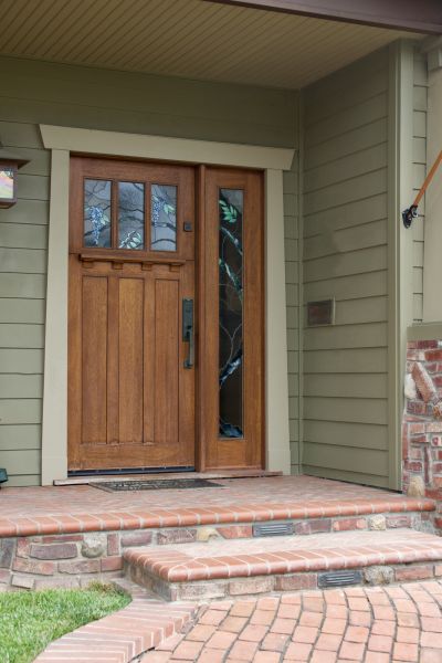 Front Porch Brick Repair in Easton