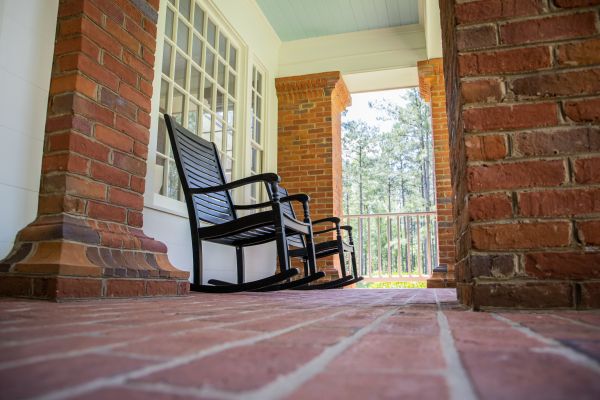 Brick Porch Repair in Easton
