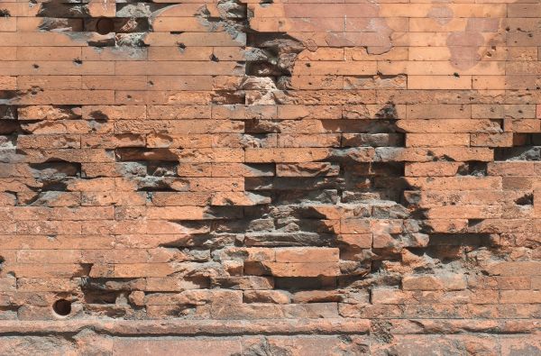 Damaged Brick Repair in Easton