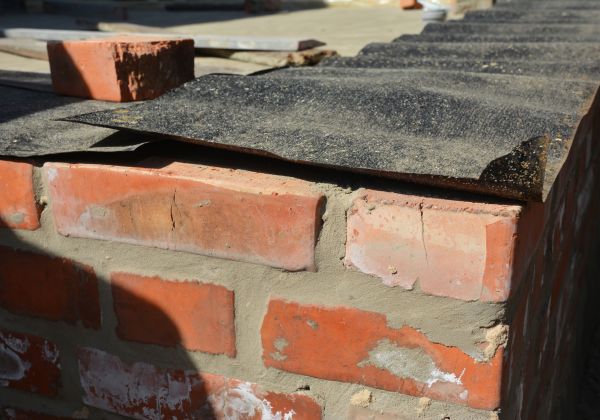 Foundation Brick Repointing in Easton