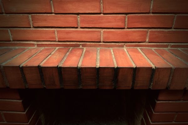 Brick Mantel Repair in Easton