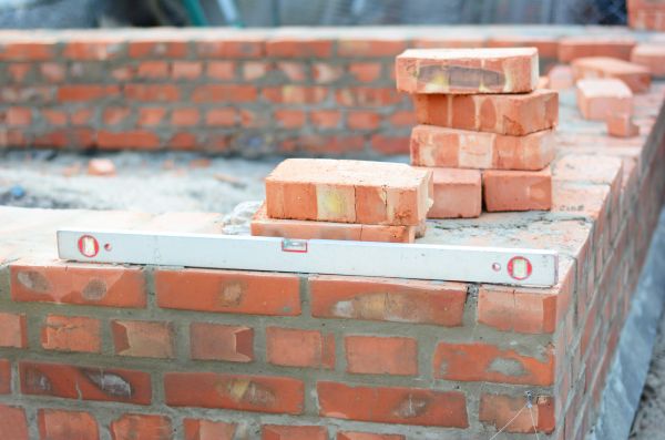 Brick Foundation Installation in Easton